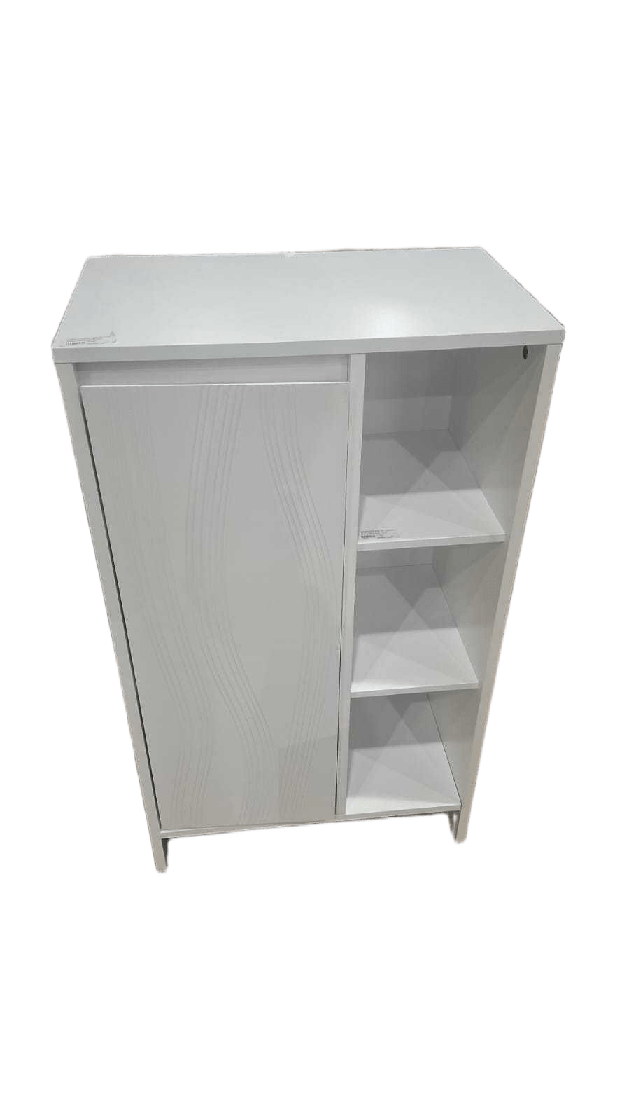 Cabinet Storage Mdf Painting - With 1 Door + 2 Shelves