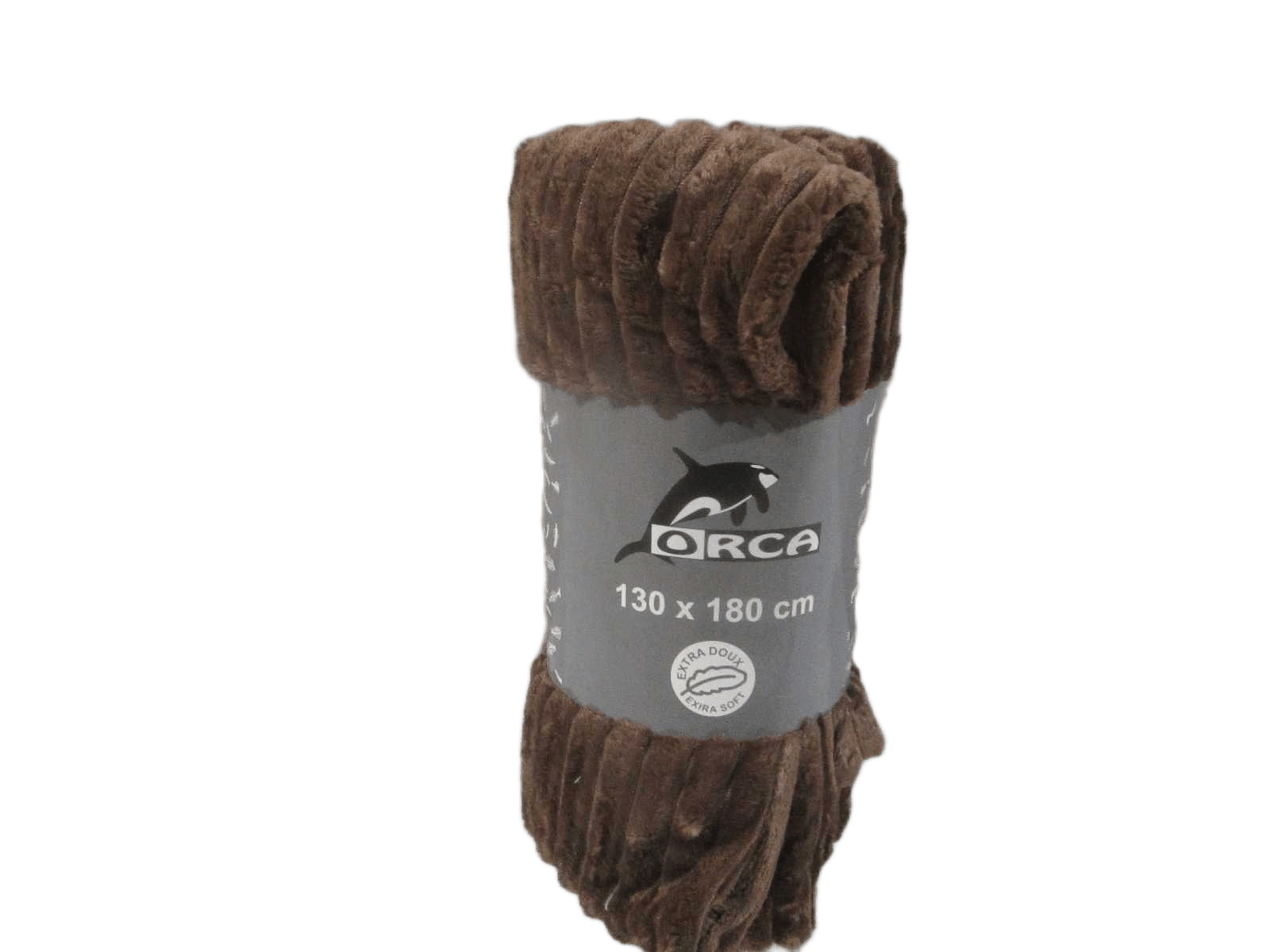 Striped Blanket 280gsm W Black Paper Card Rolling Packinglight Brown