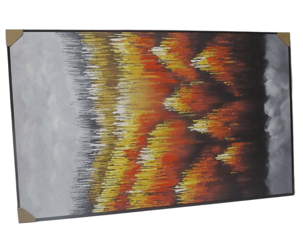Painting, Ps Frame Back: Wood+non-Woven 100*160