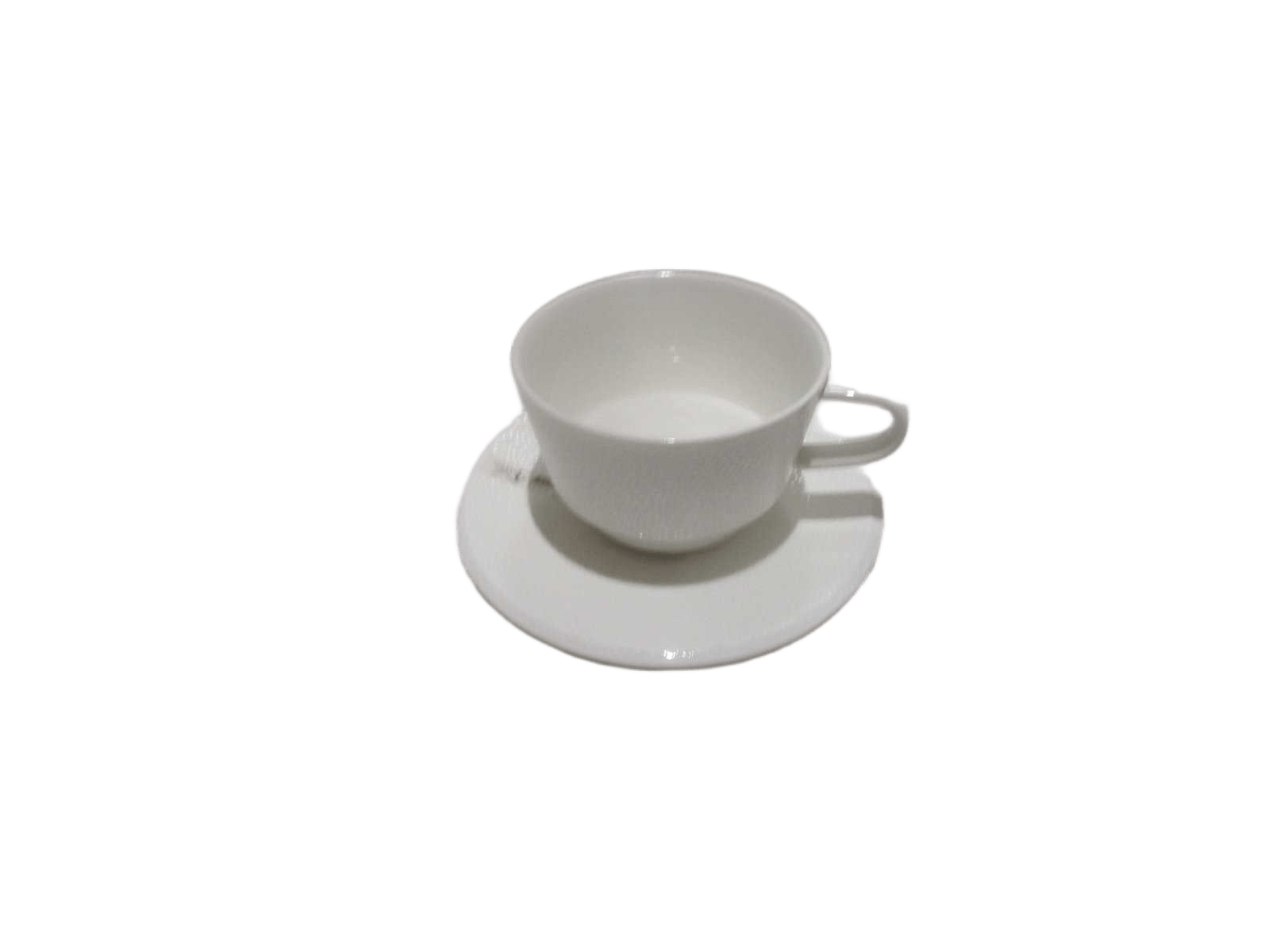 Coffee Cup 320ml +6.25'' Plate Rock Design 13.1x10.1x7.1 D16x1.5
