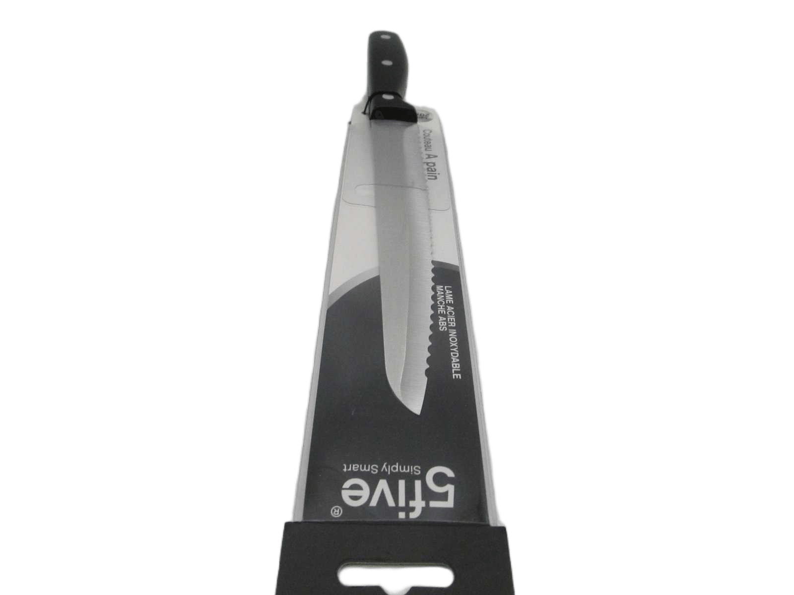Knife Bread Essentiel Black 1cl=
