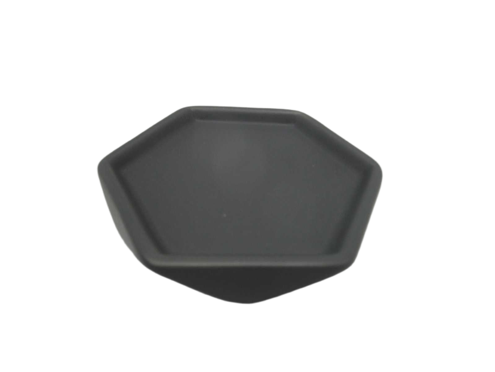 Soap Dish Gres Diamond Shape - Grey Fonce