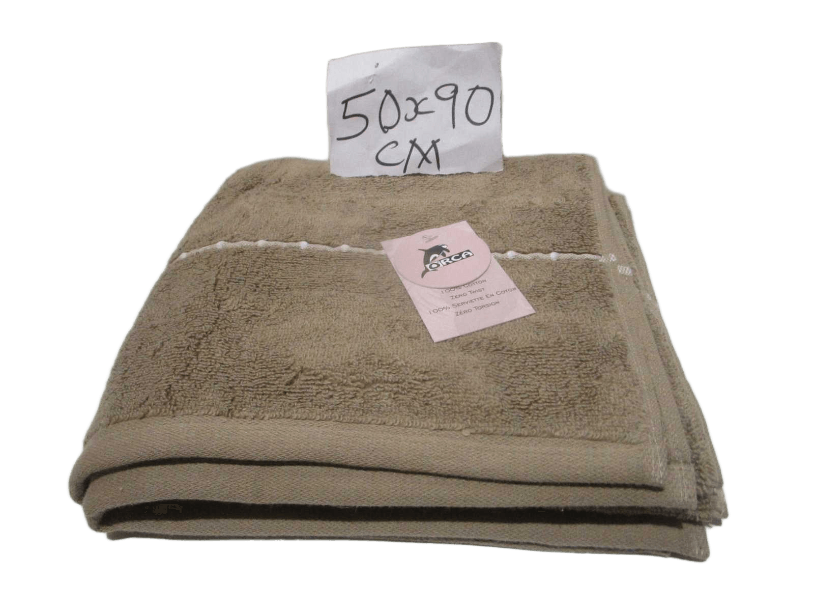 Towel Boston Rib - Plain Dyed Dobbu Terry - Zero Twist Cotton Yarn - Kapoor White Boston Rib Polyester Insert - 500 Gsm - Single Ply