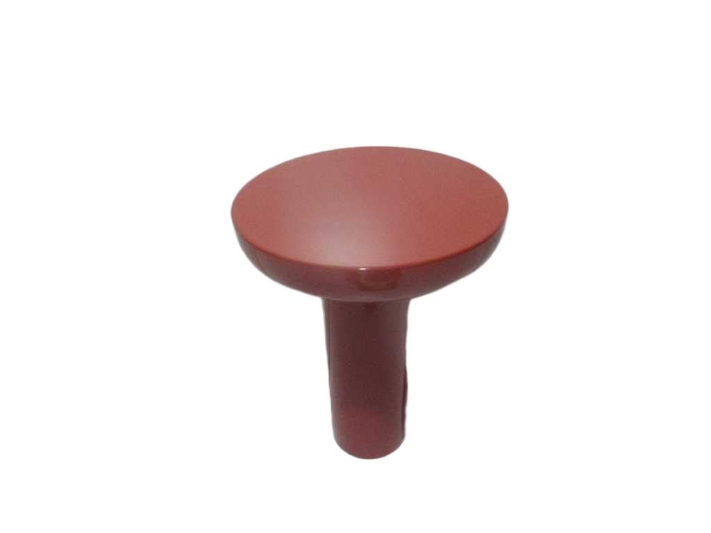 Table Medium Round 100% Iron Shinny Red