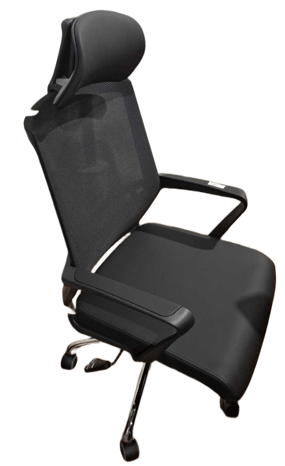 Swivel Chair, Mesh, High Back Chrome Base Black Structure Seat Black/ Back Ts-26 Black