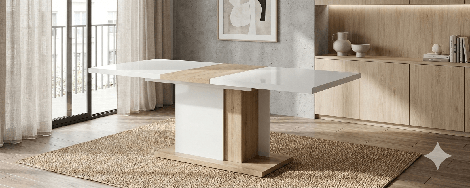 Dining Table Extended