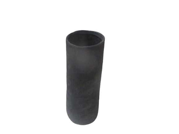 Vase Small Pottery Antique Black 11,3x11,3x28,5cm
