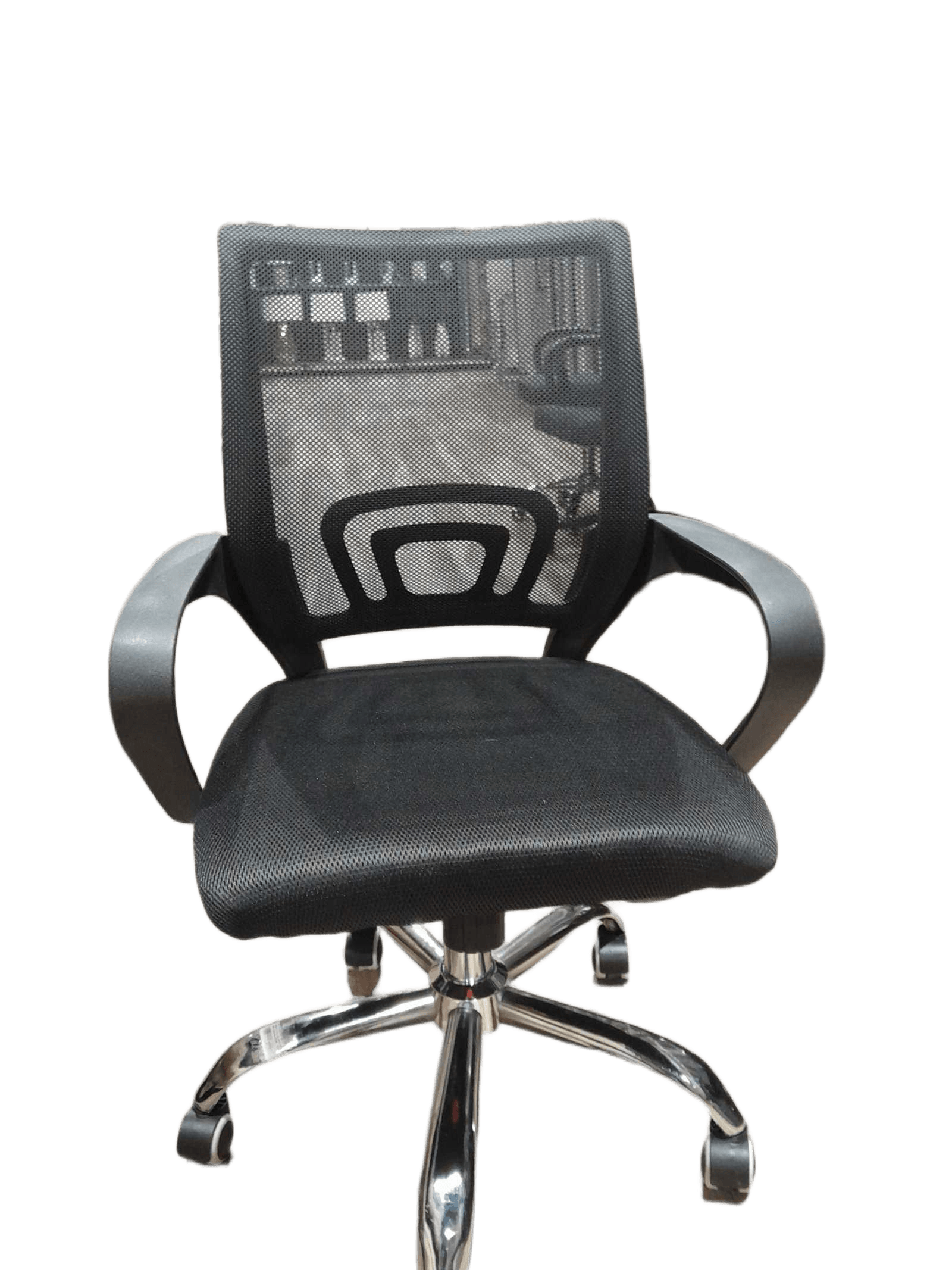 Office Visitor Mesh Chair Fabric Full Black 55x57x87 2cl=
