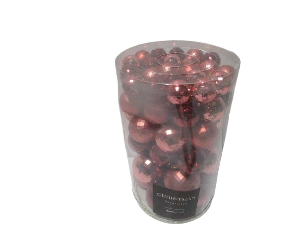 Ball Xmas Disco Set64 Pink