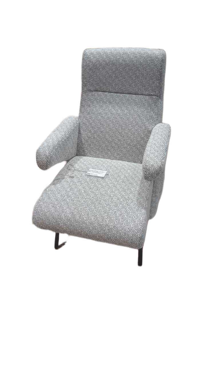 Leisure Chair Agn-1 Black&white Wood Frame+fabric +sponge+ Metal Leg 63x85x94cm