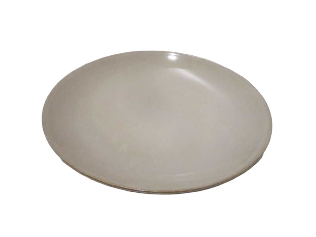 Dinner Plate Stoneware Stock Qty: 7200pcs Beige 27.5cm