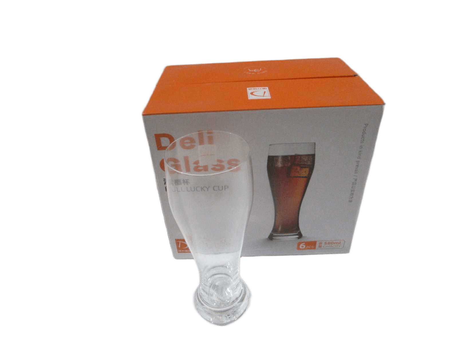 Cupset Of 6pcs Cocktail Cup Glass 335g Color Boxclear