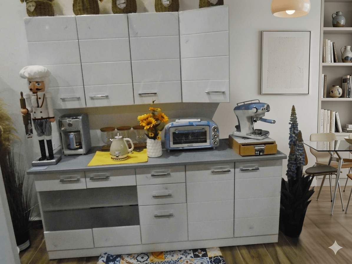 Set Kitchen Diva + Worktop (Included) Without Oven Element