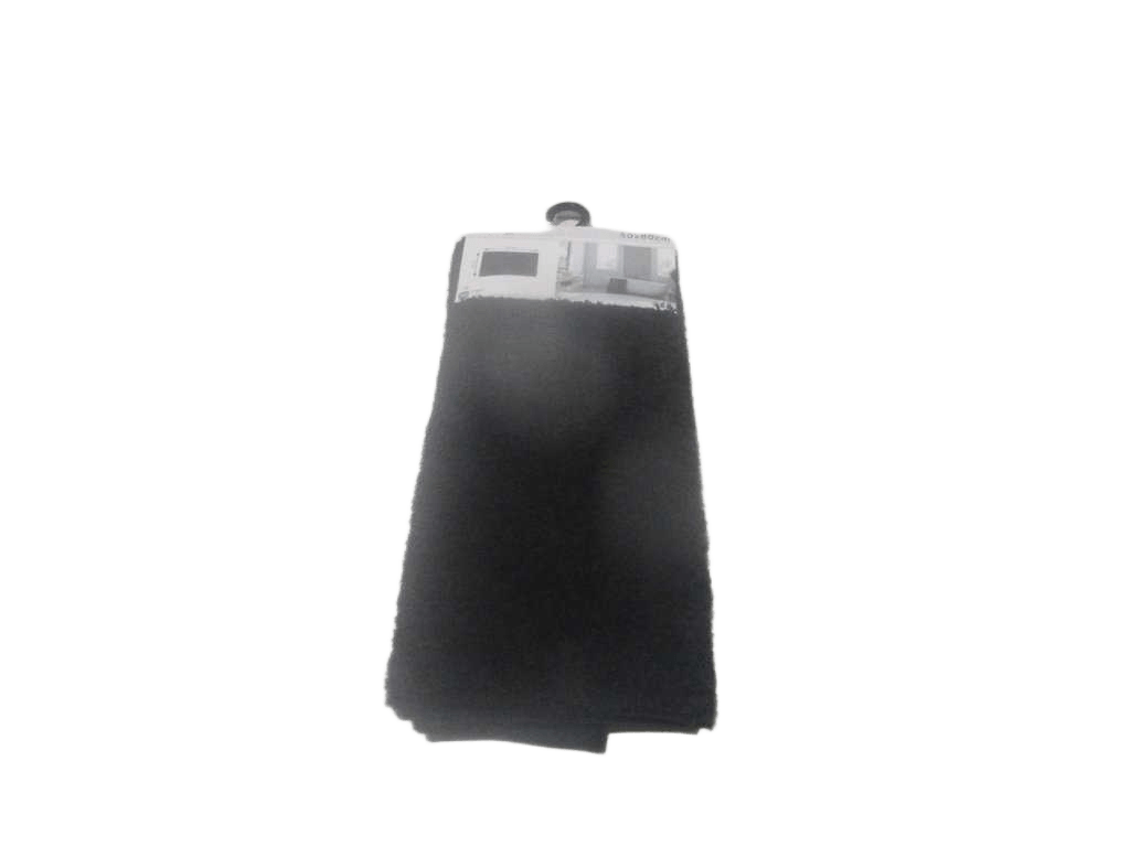 Carpet Polyester 50x80 Cm - Black