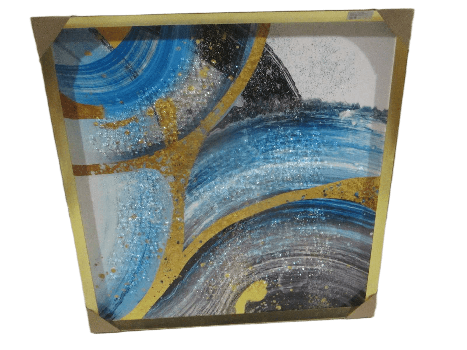 Frame Ps Paint Resin Champagne Gold Ceramic 80x80x3