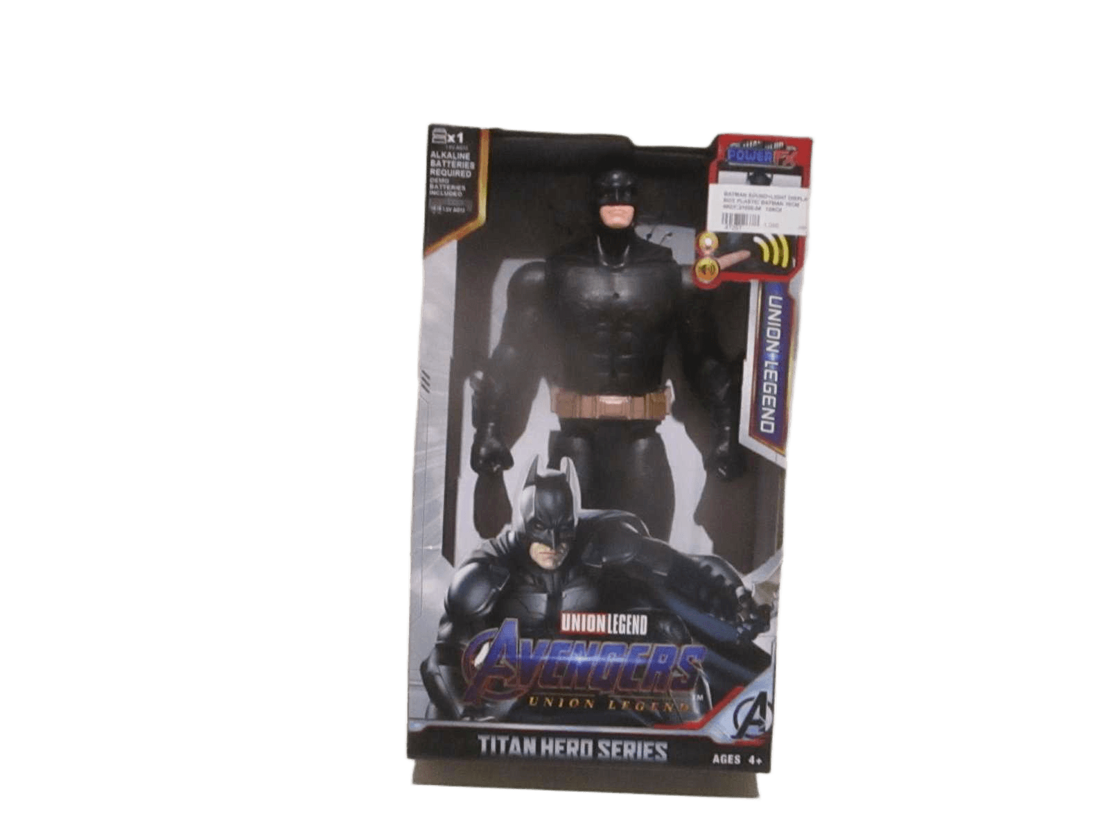 Batman Sound+light Display Box Plastic Batman 30cm