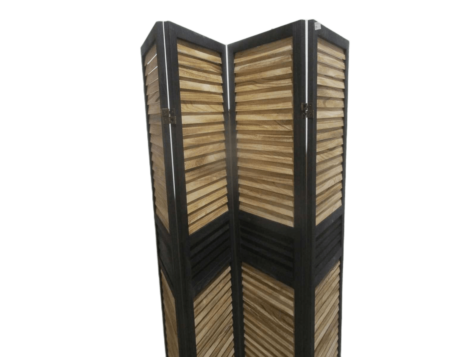 Screen Wood 4 Door Black 1700x400x4