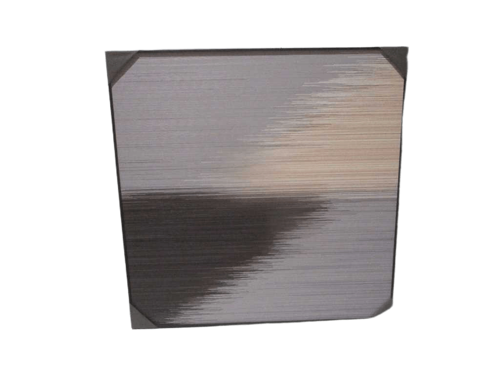 Painting 3d-Print Alu Frame+veneer 100*100