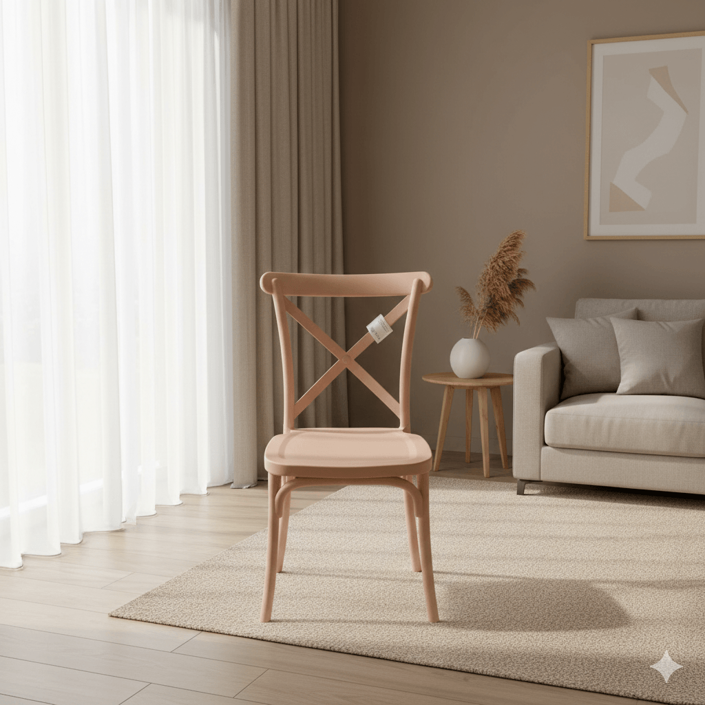 Chair Pp Anti-Uv Nx-Pk-04 Nude 43.3x55x88.5