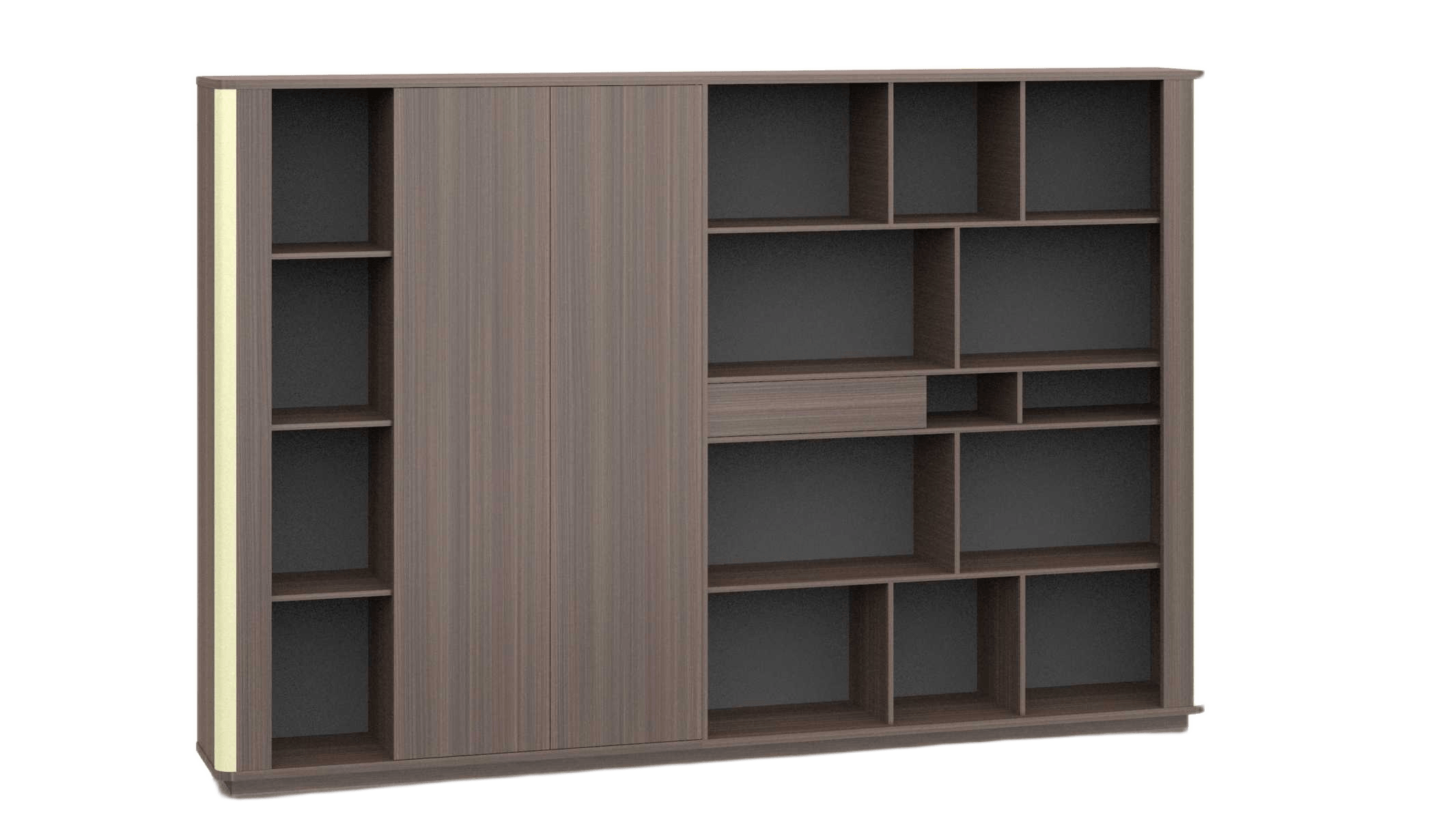File Cabinet Na Red Oak Melamine 3000w*400d*1950h
