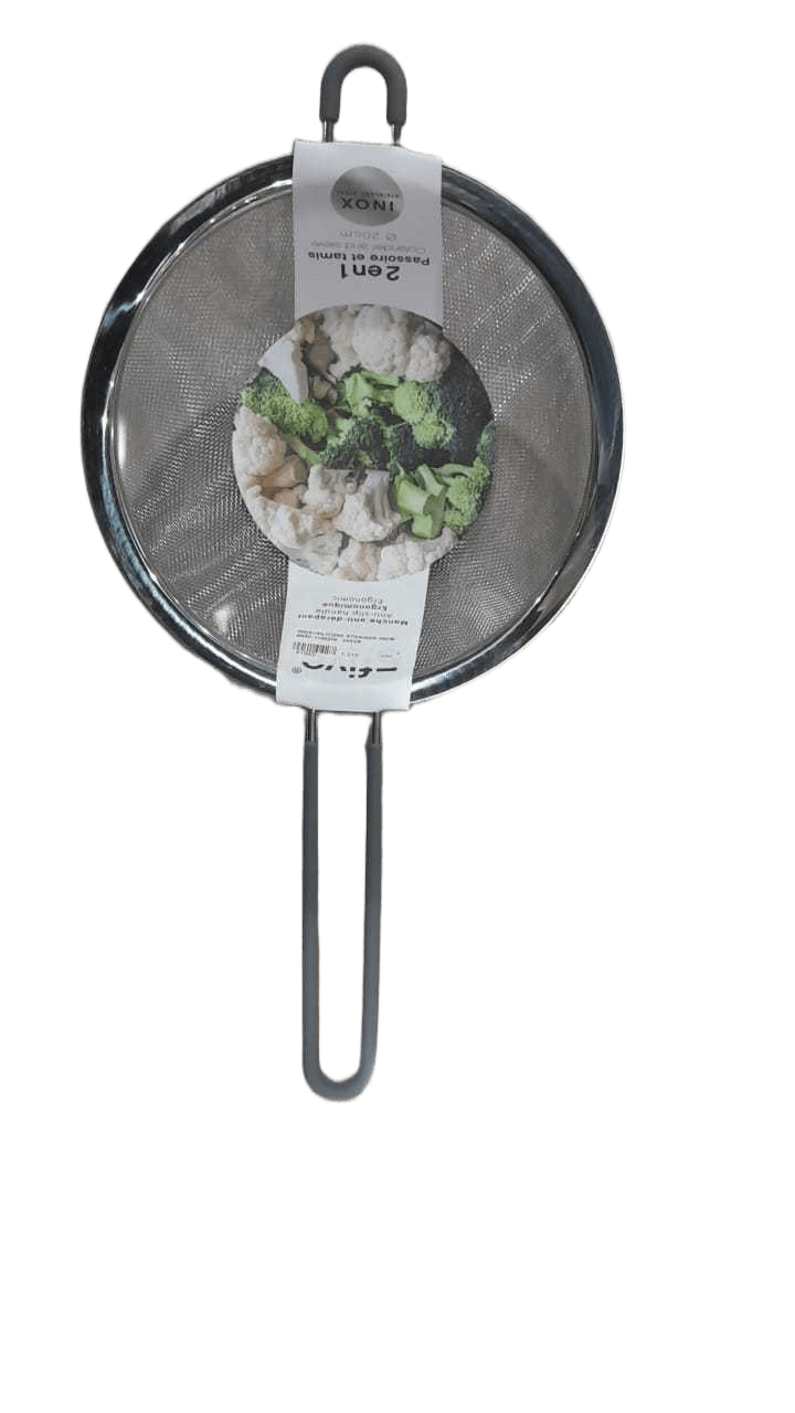 Inox+silicone Strainer 20cm
