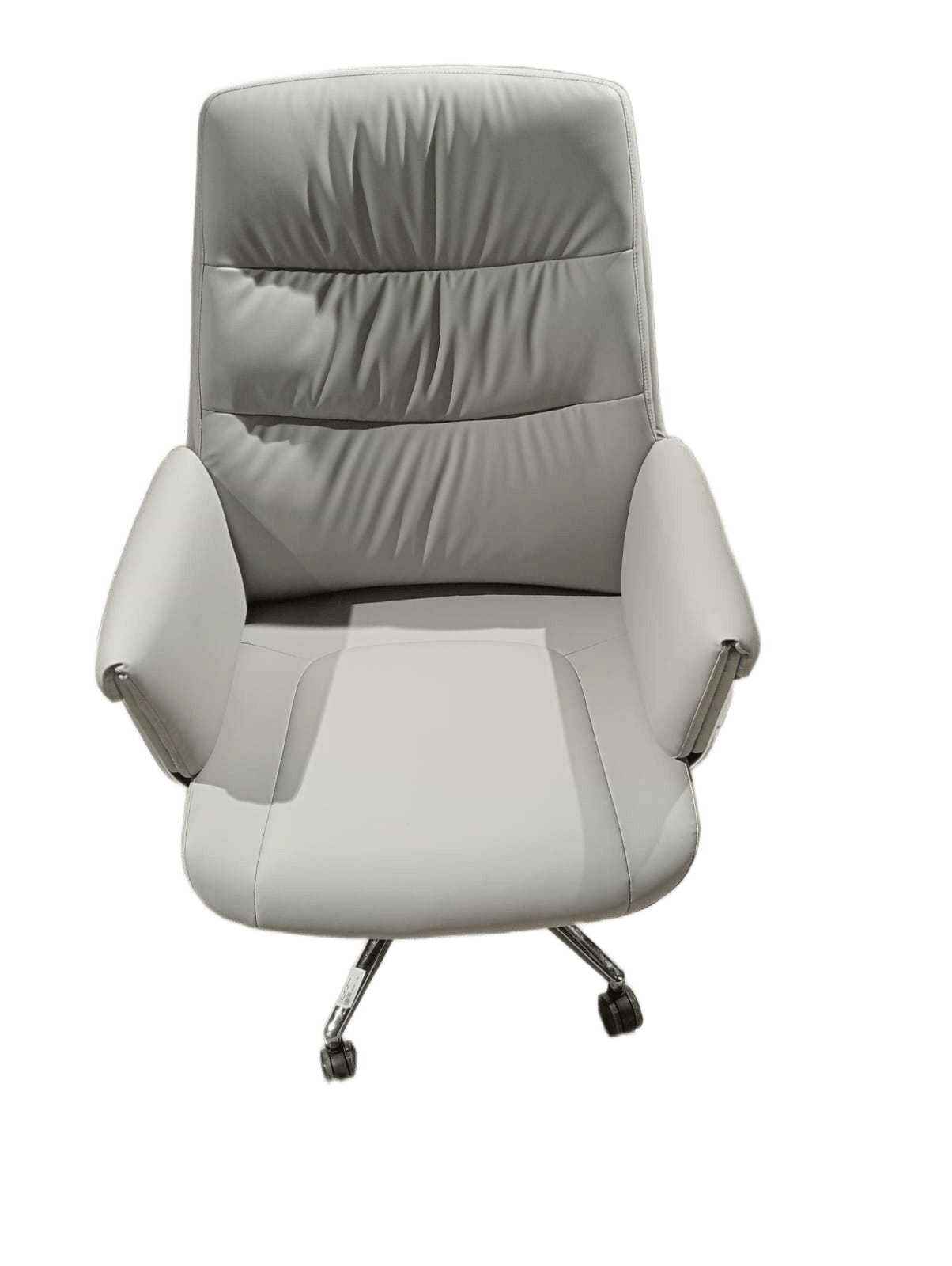 Office Chair Pu Full Lt.grey-Kjzw-12 65x103x66