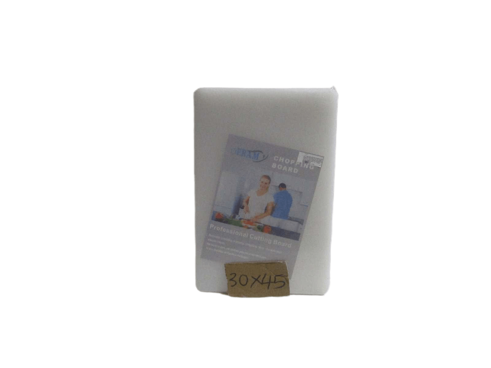Cutting Board Rectangle Pe Blister Packing,color Card 12pcs In One Woven Bagwhite 30*45*2