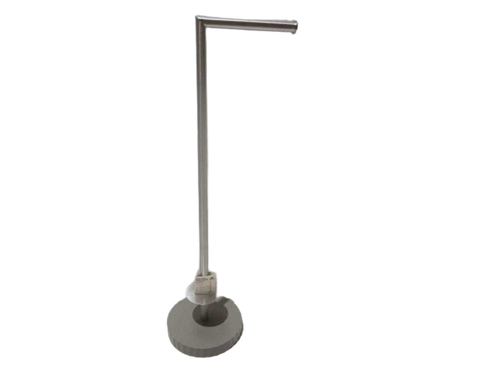 Towel Holder, Polyresin+inox 1400g Taupe Dia 19*64