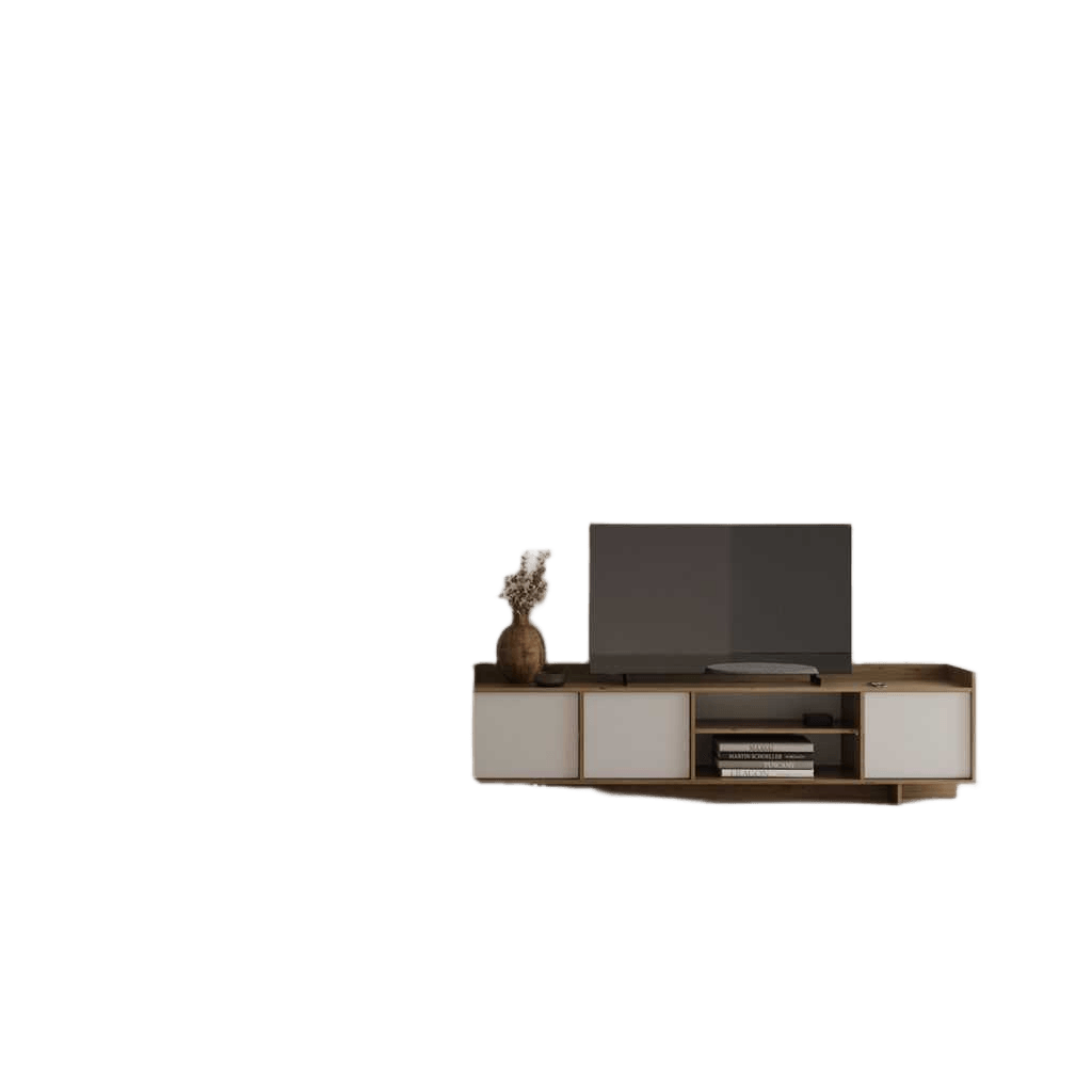 Tv Stand 3 Doors With 1 Shelf