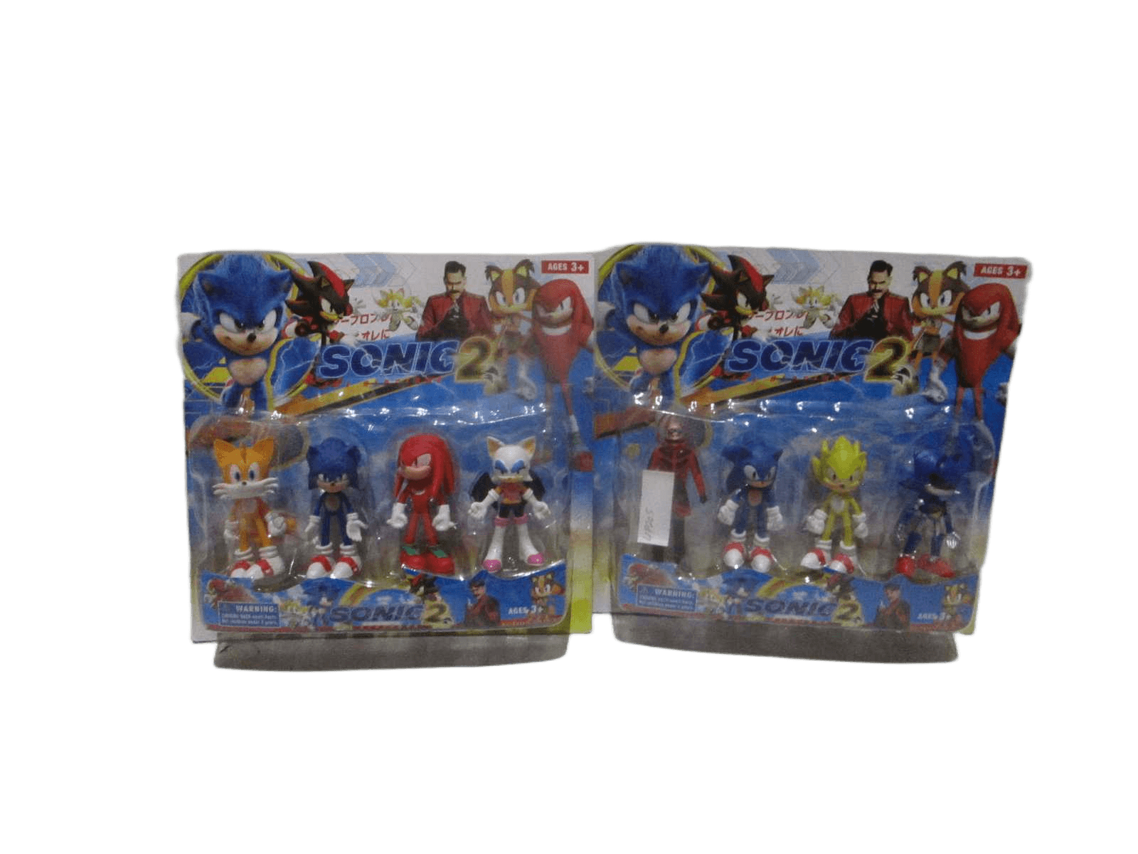 Sonic Pvc 4 Inside Packing:display Box 2 Design Ass H4"