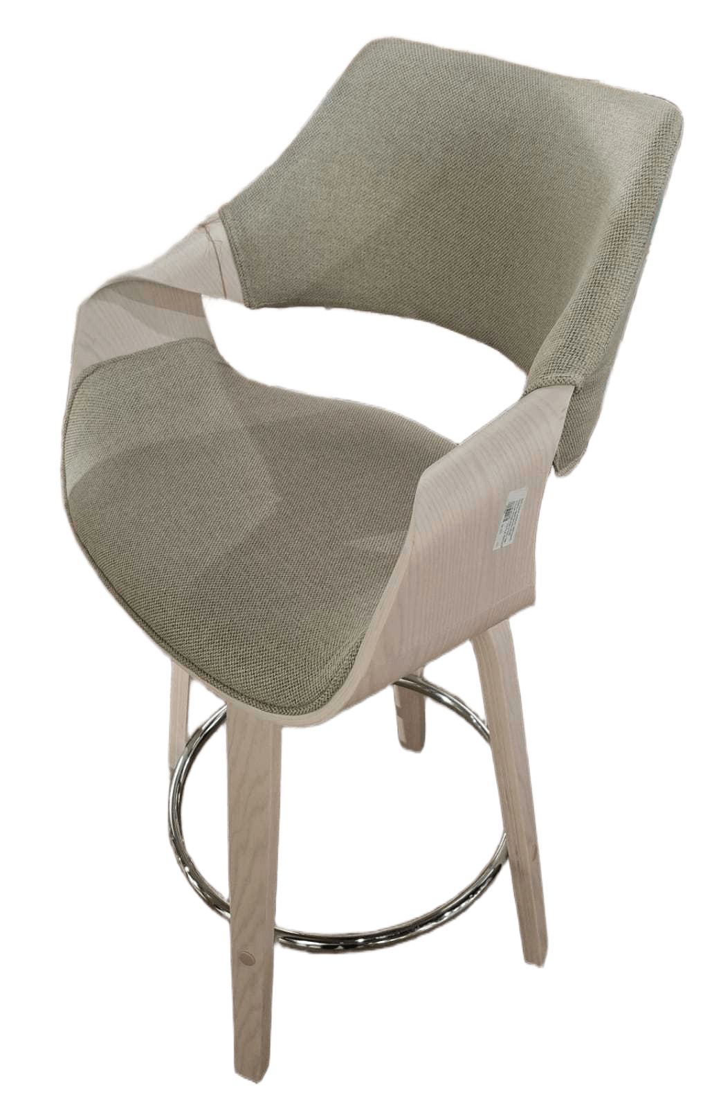 Bar Chair Avocat 460pcs/Hq Fabric+bentwood+iron (Color:stainless Steel) 24 Wl100 Wood + Textile Heritage 0591-1045 W55*d51.5*h97 Sh:65