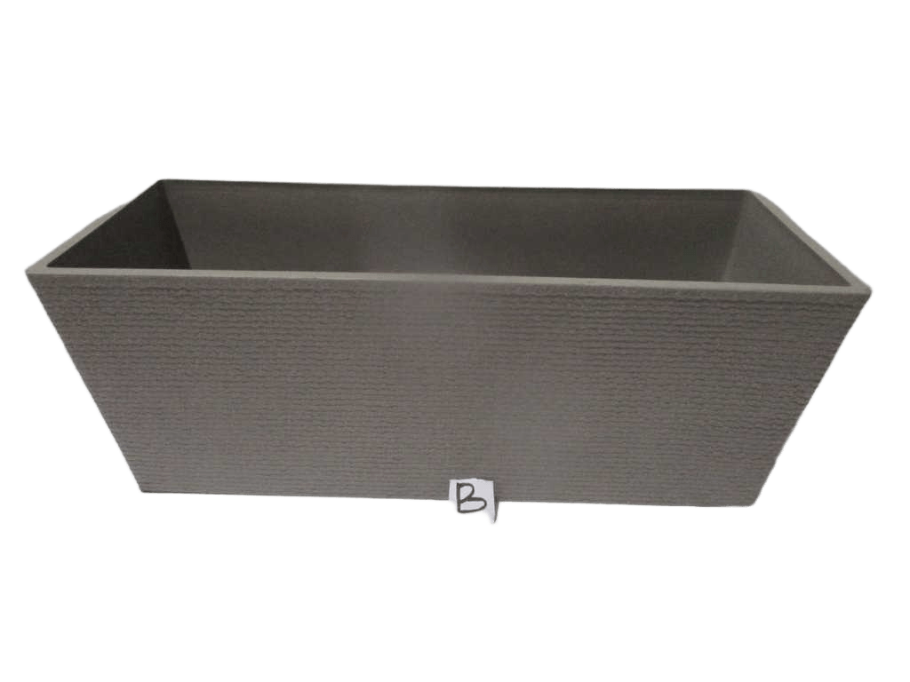 Pot Plastic Box Taupe 100*38*38cm