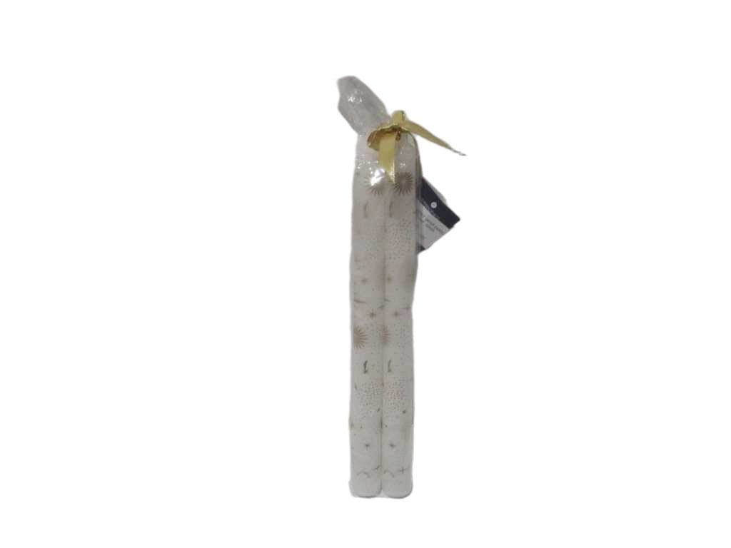 Candle Star Print Taper X2 144