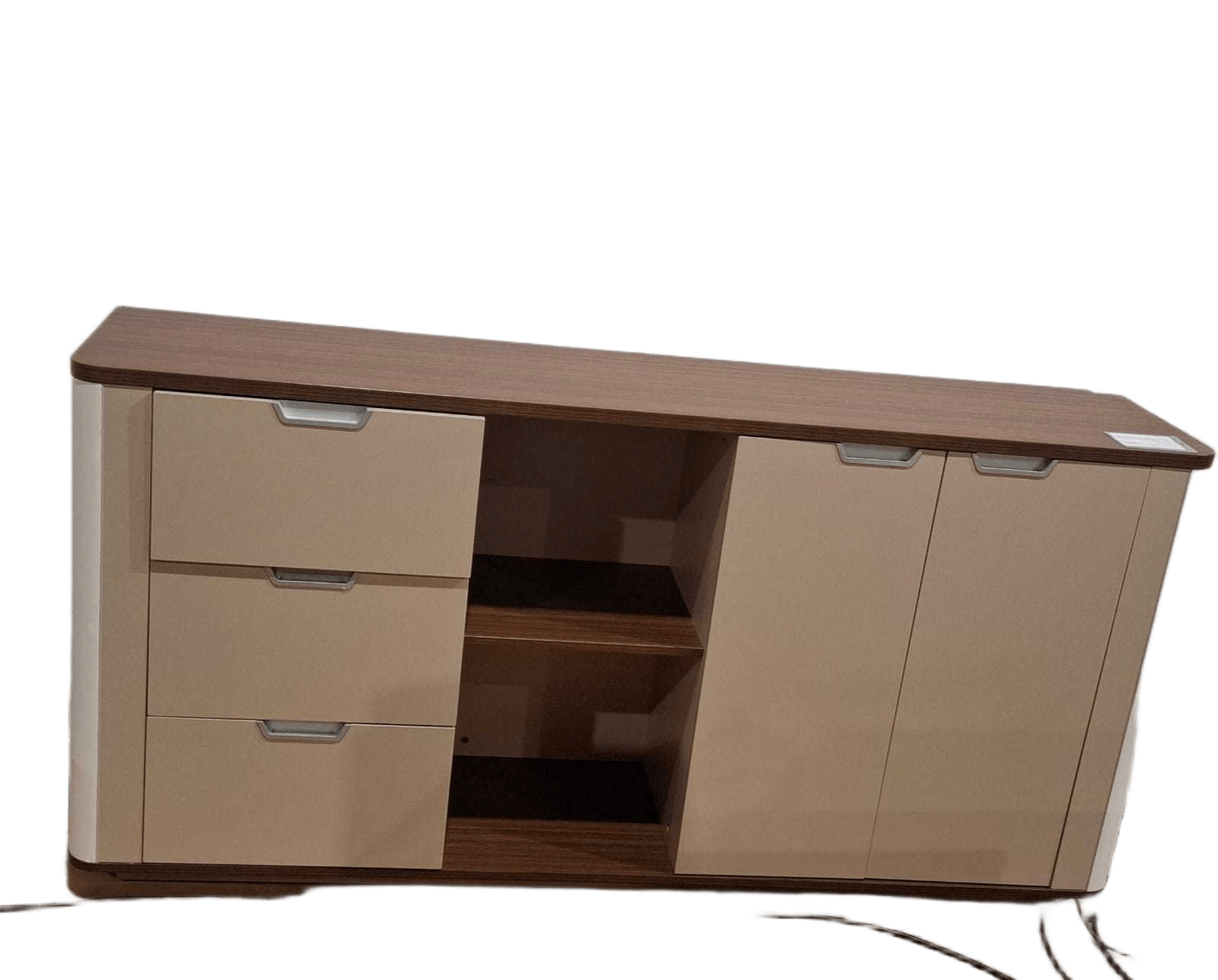 Low Cabinet Da05 Australian Oak Db03 Ash Gray Melamine 1800*400*900