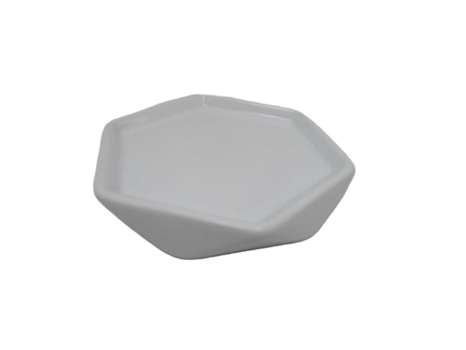 Soap Dish Gres Diamond Shape - White