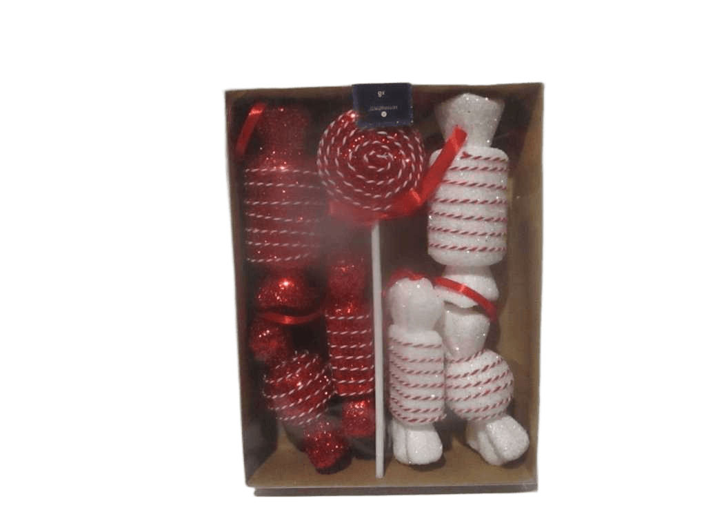 Sn Box Candy Red Wht X8 Pm