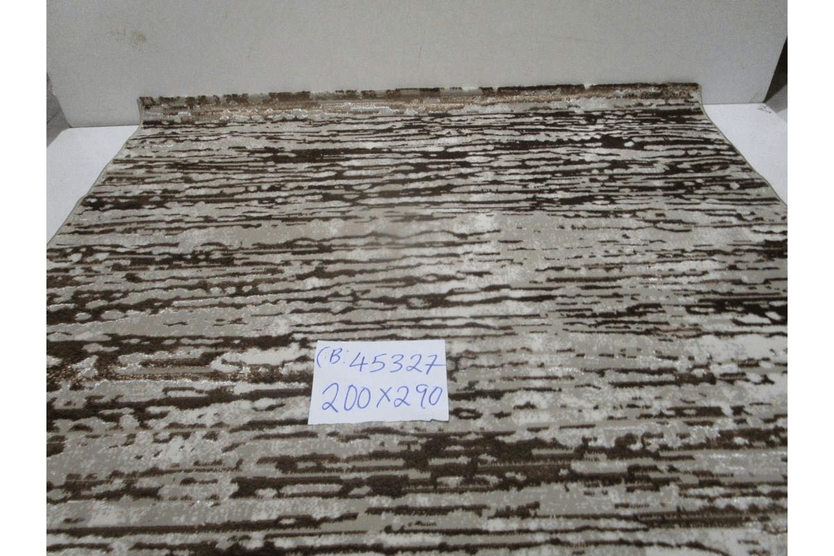 Carpet Brown 24261 256.000 Points 10mm Pile Height 1,600gr/Sqm Pp Heatset (1900dtex) + Shrink + Flosh 200x290 Cm