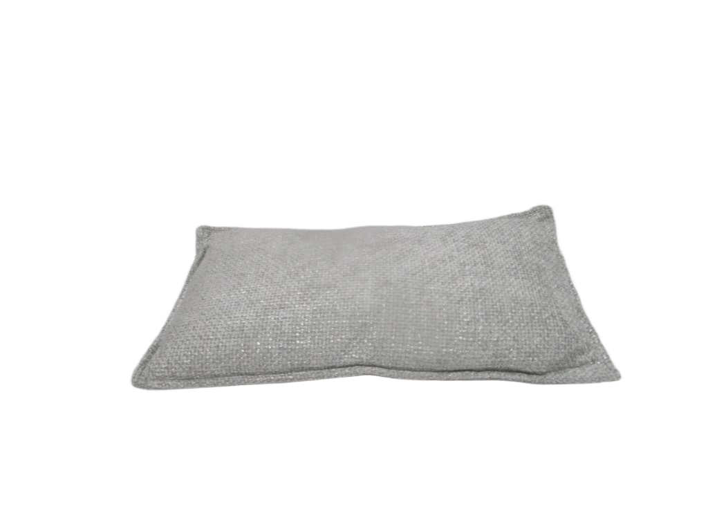 Cushion , W Piping Cover:chillene Filling 280g Vacuum Pack 2 Light Grey 30*50