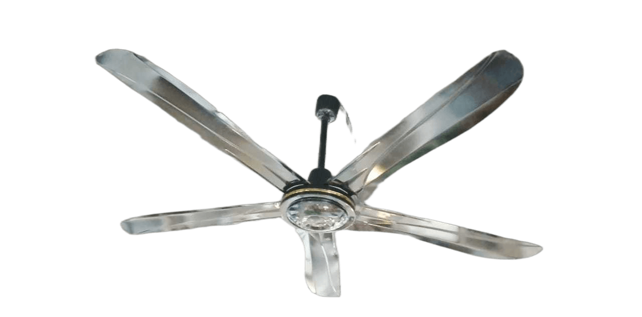 Ceiling Fan Black Iron Overall Height: 50cm Single Blade Length: 615mm Blade Span Diameter: 1400mm Downrod Length: 300mm