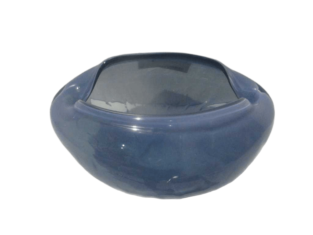 Vase Blow Glass 7 Kgs Blue 37x26x20 Cm
