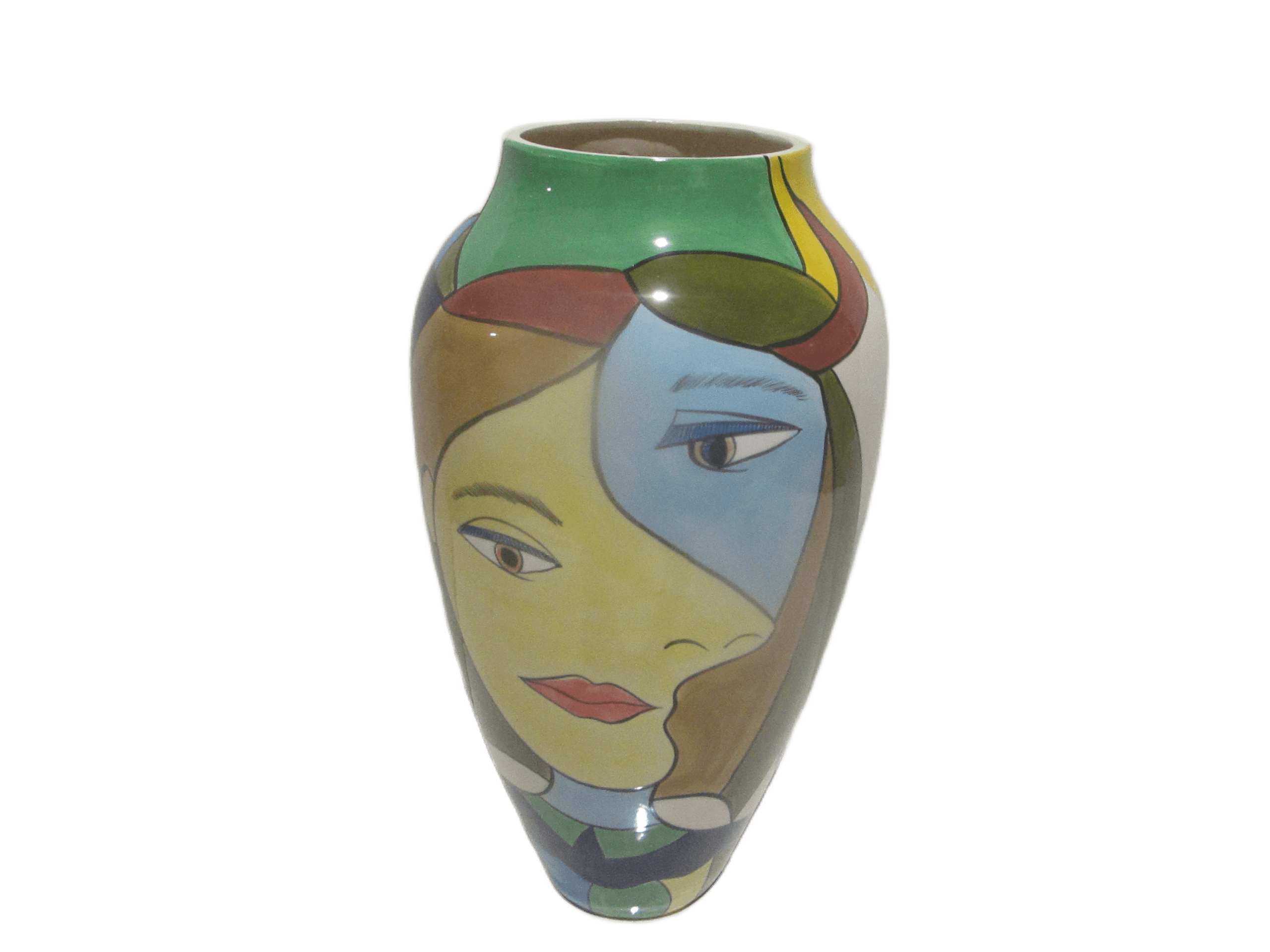 Vase Ceramic Big Hand Painted 44*44*65,3cm