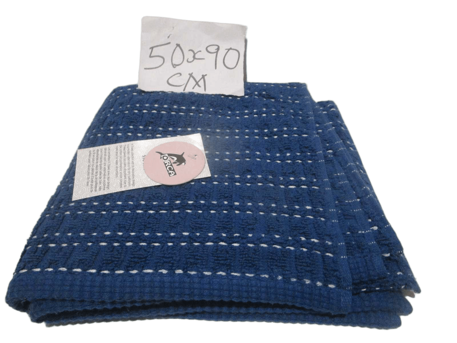 Towel - Plain Dyed Jacquard - Duble Ply 2/20 - 550 Gsm - Combed Cotton - Polyester Insert