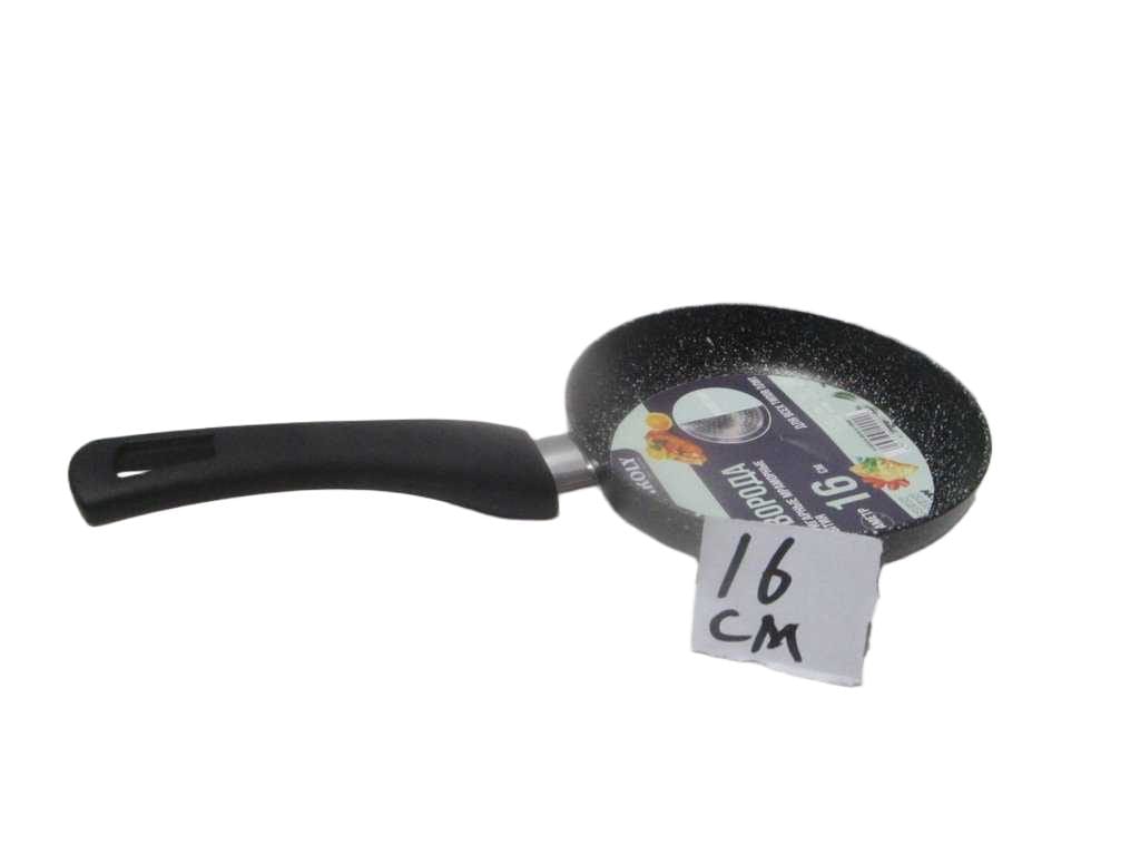 Pan Egg , Nonstick And Scratch Resistant Coating, Induction 2.2mm Alu 16cmx3.5