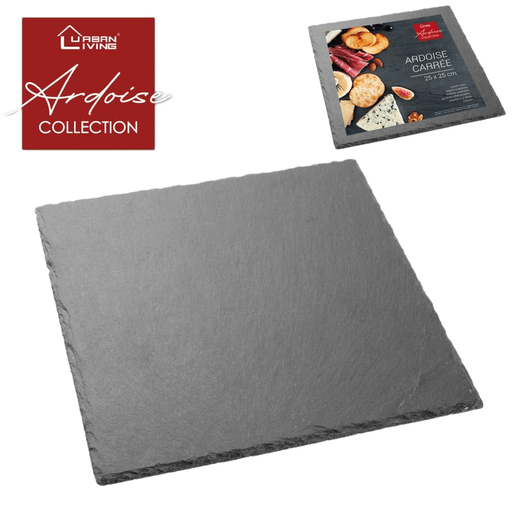 Plate Slate Collection Square Slate 25x25cm