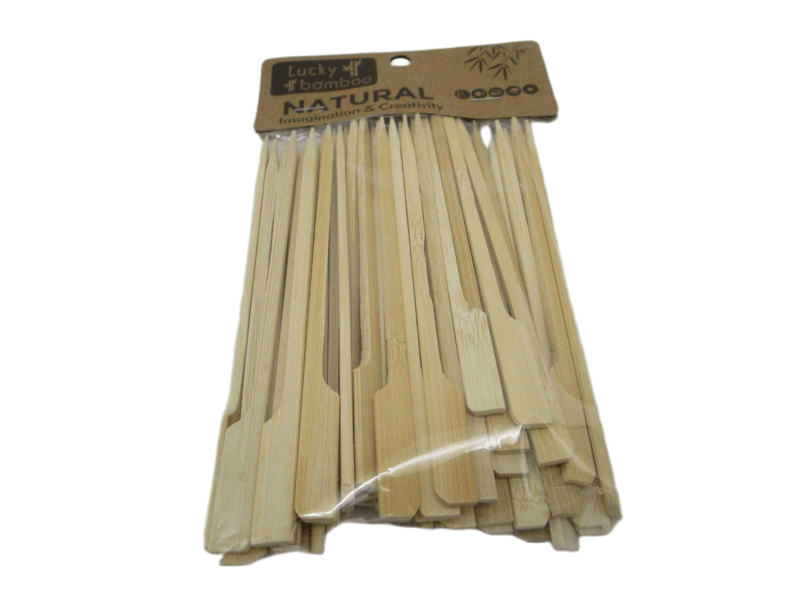 Bamboo Fruit Sticks Nature 15cm