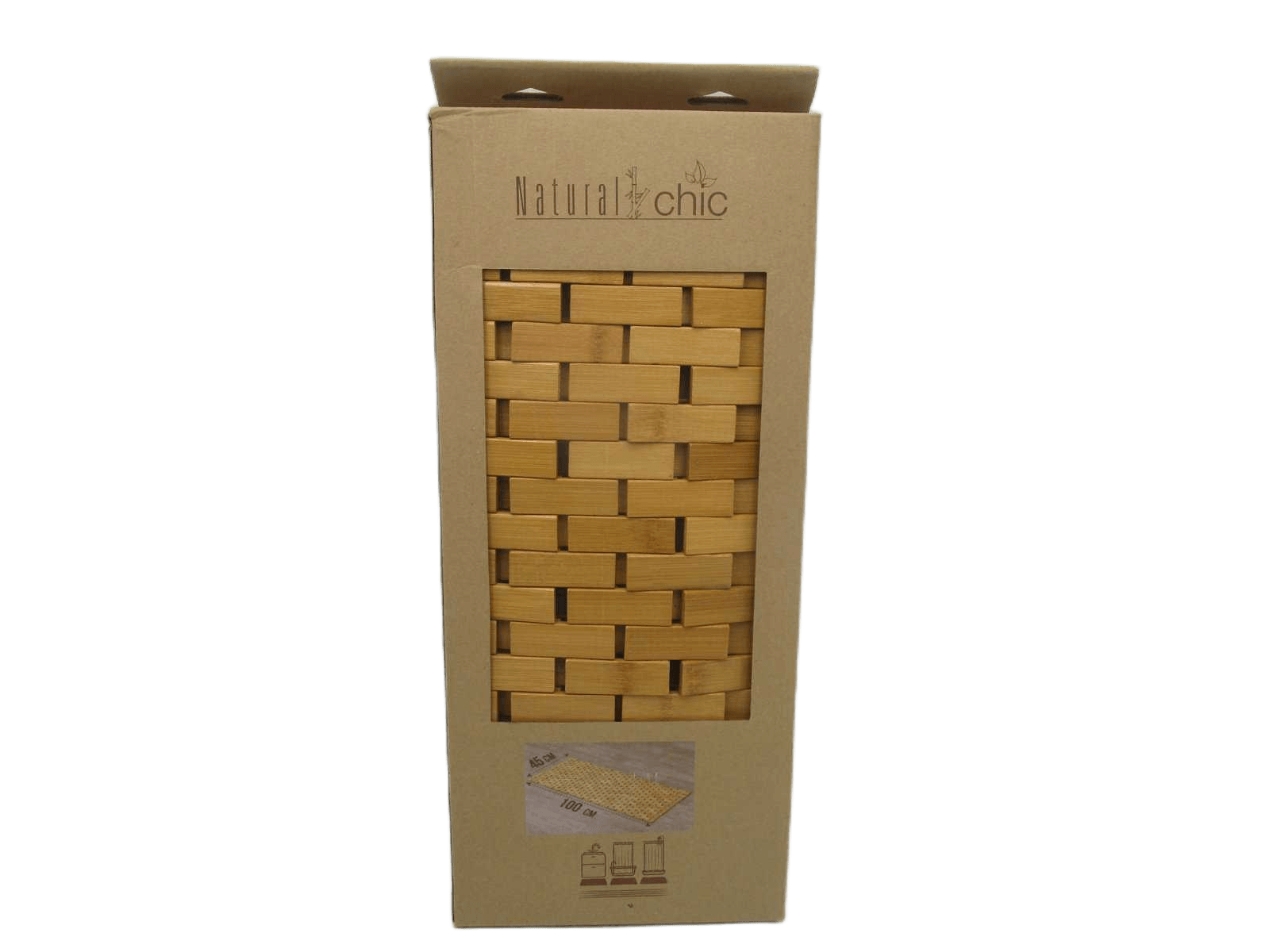 Non-Slip Bamboo Grating 45x100 Cm - Bamboo