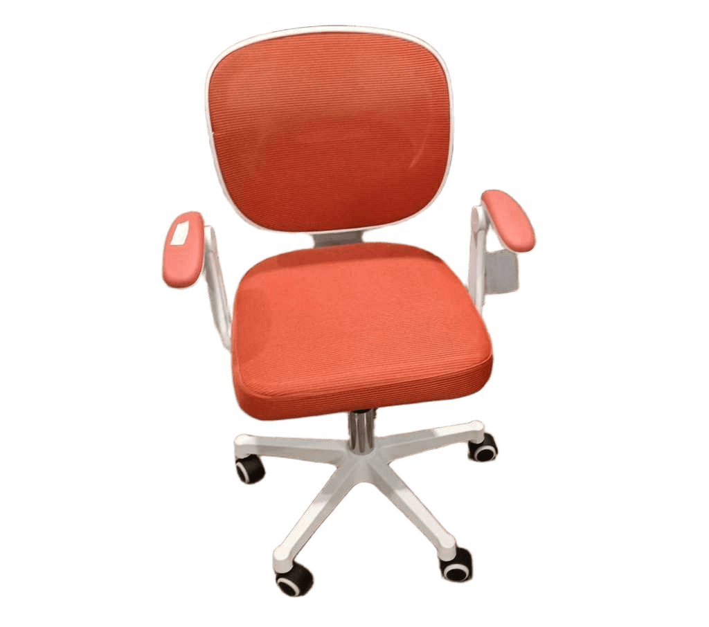 Children Chair Terracotta Pp With Mesh Backrest+armrest+mesh Foam Plywood Seat+gas Lift+ Plastic Base+plastic Wheels
