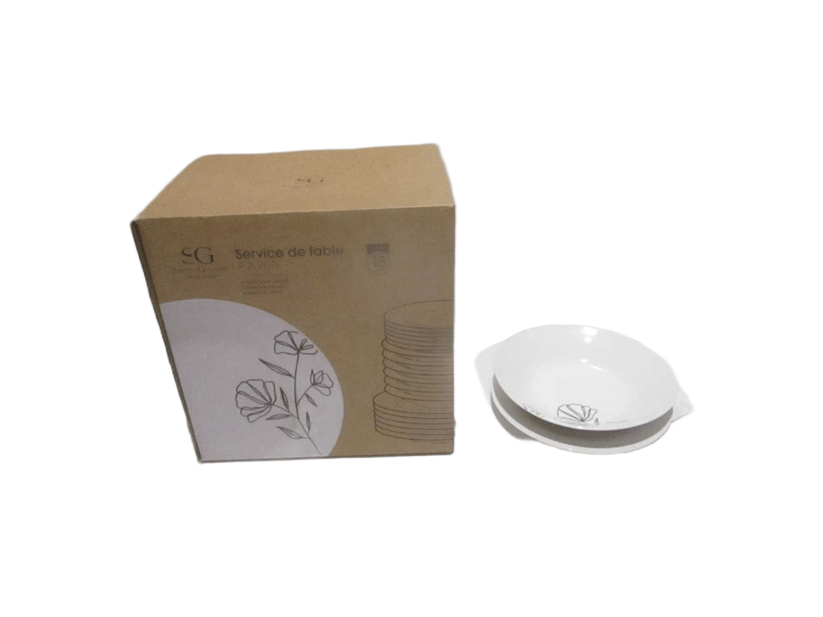Dinner Set 18p Azalee