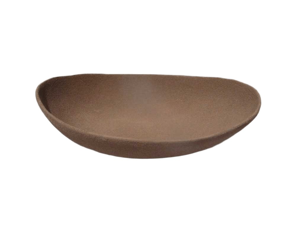 Stand Plate Oval Aluminium