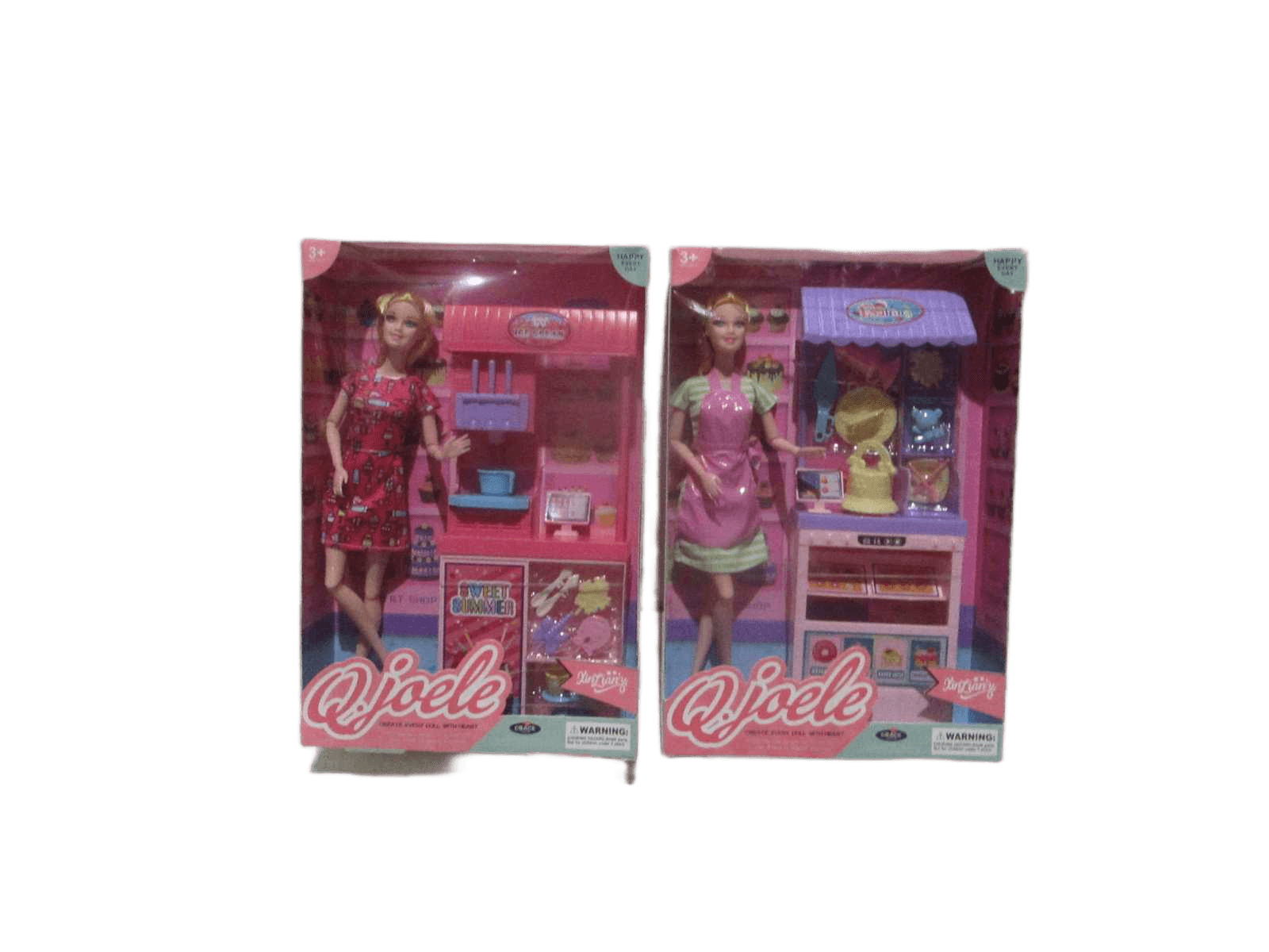 Doll Set Baking Plastic Packing:window Box 2 Ass 11.5"